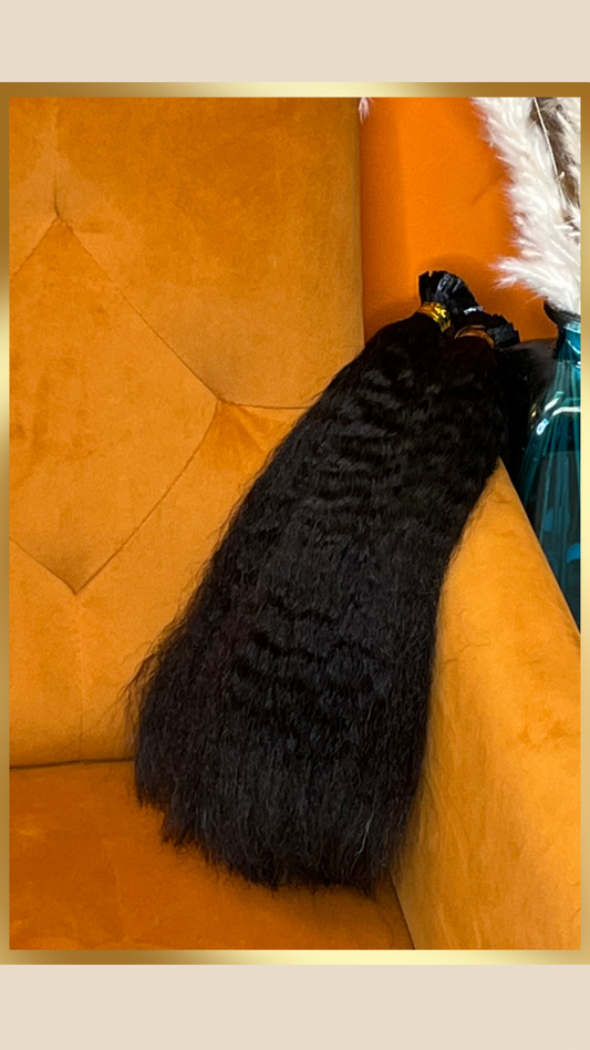 Kinky Straight Weft